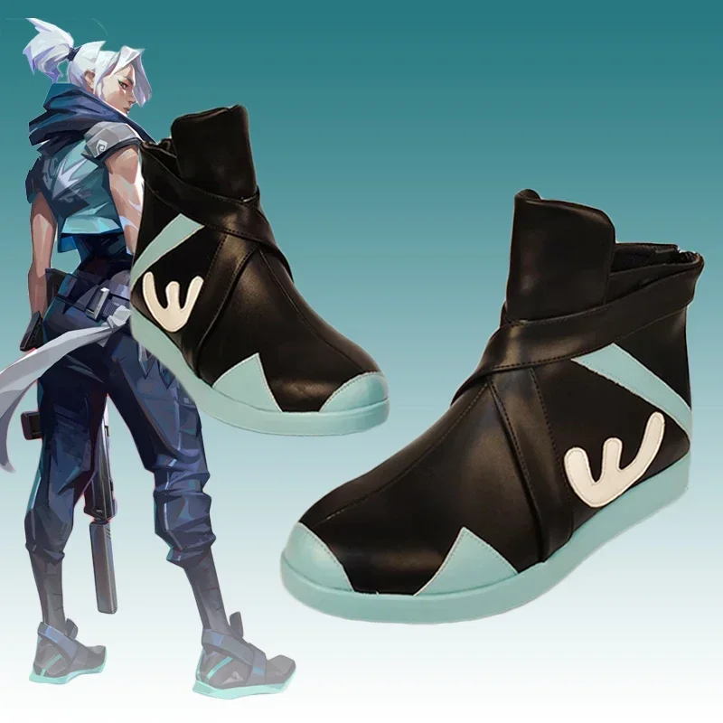 

Game Valorant Jett Cosplay Shoes For Adult Women And Man Boots