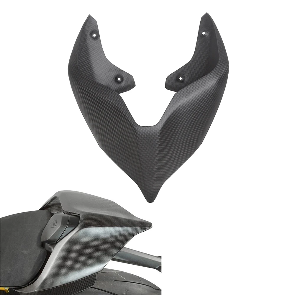 Motorcycle Rear Cover Tail Fairing Seat Cover Carbon fiber for Ducati Panigale V4 V4S 2023