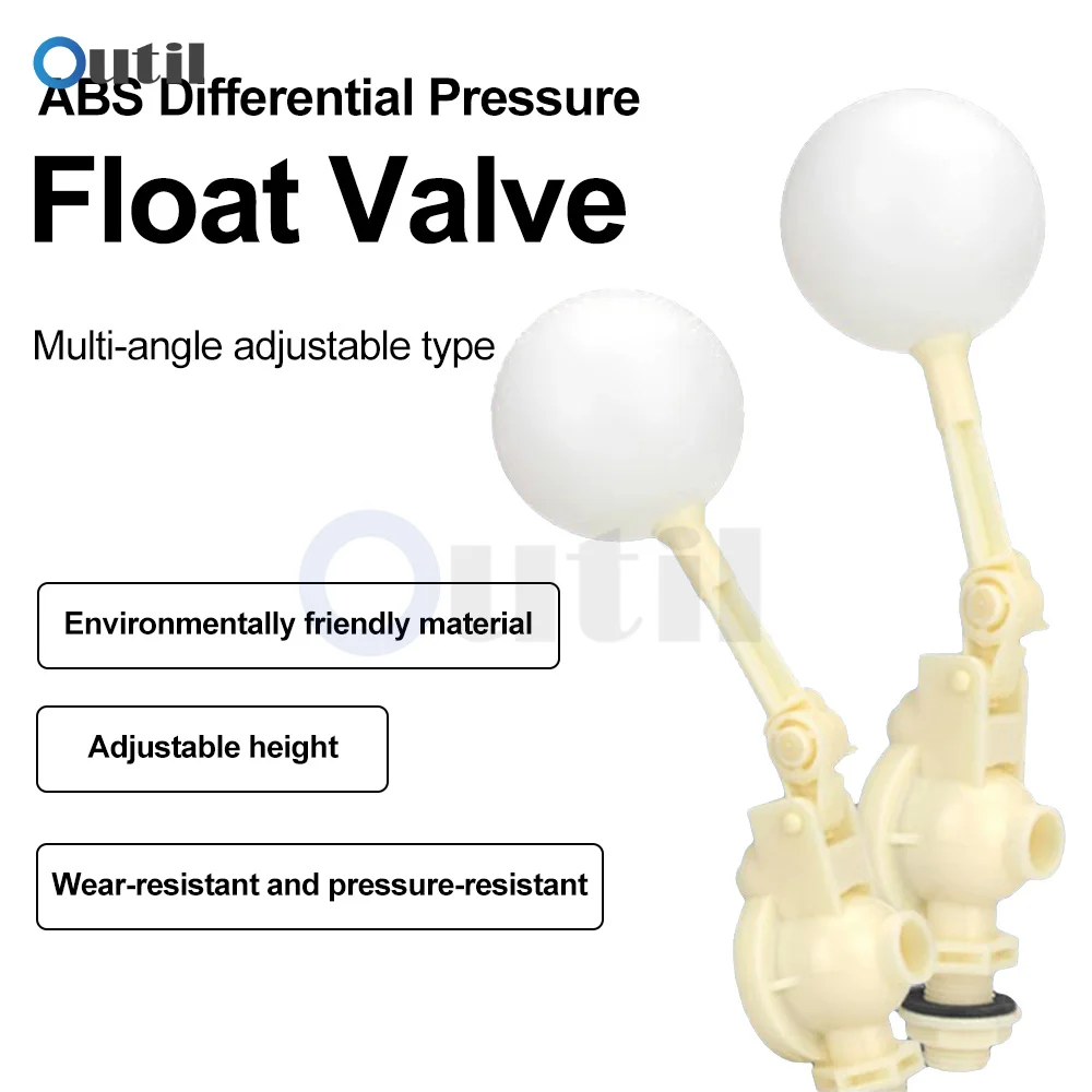 

Multi Types 1/2 3/4 Inch Plastic Water Float Ball Valve Shut Off Automatic Feed Fill Fish Tank Aquarium Water Valve Water Level