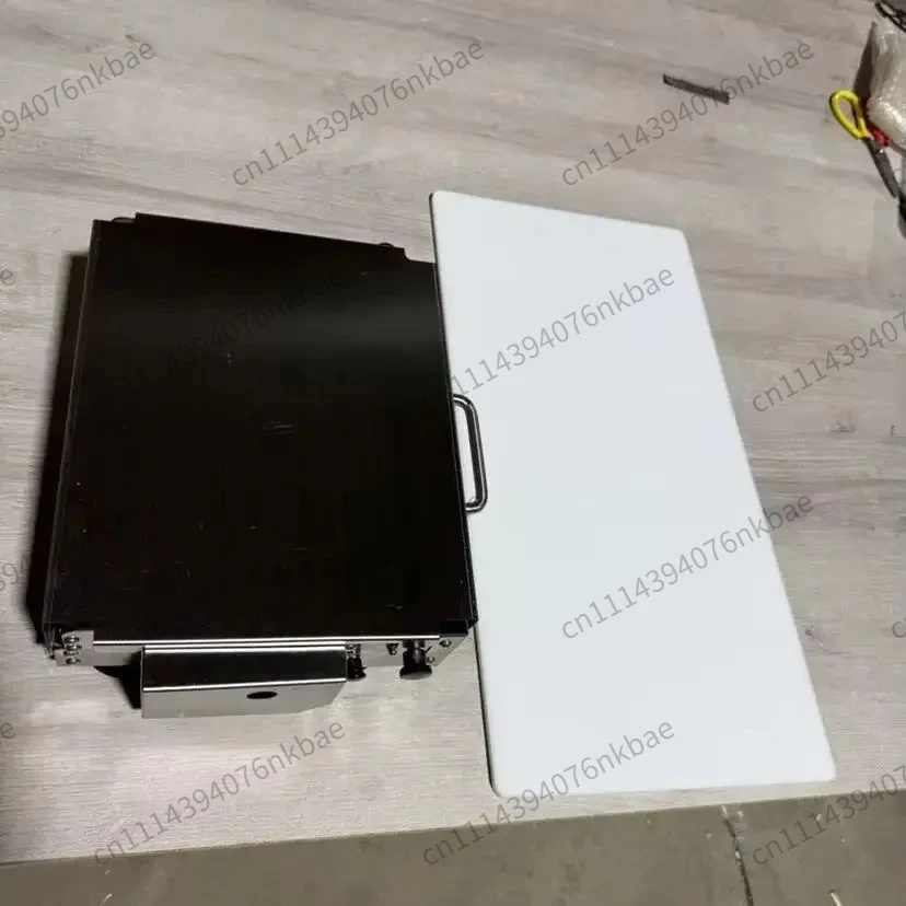 Manual Hand Crank Dough Sheeter Desktop Foldable Machine, Commercial Puff Pastry Pizza Croissant Dough Rolling Tablet Equipment