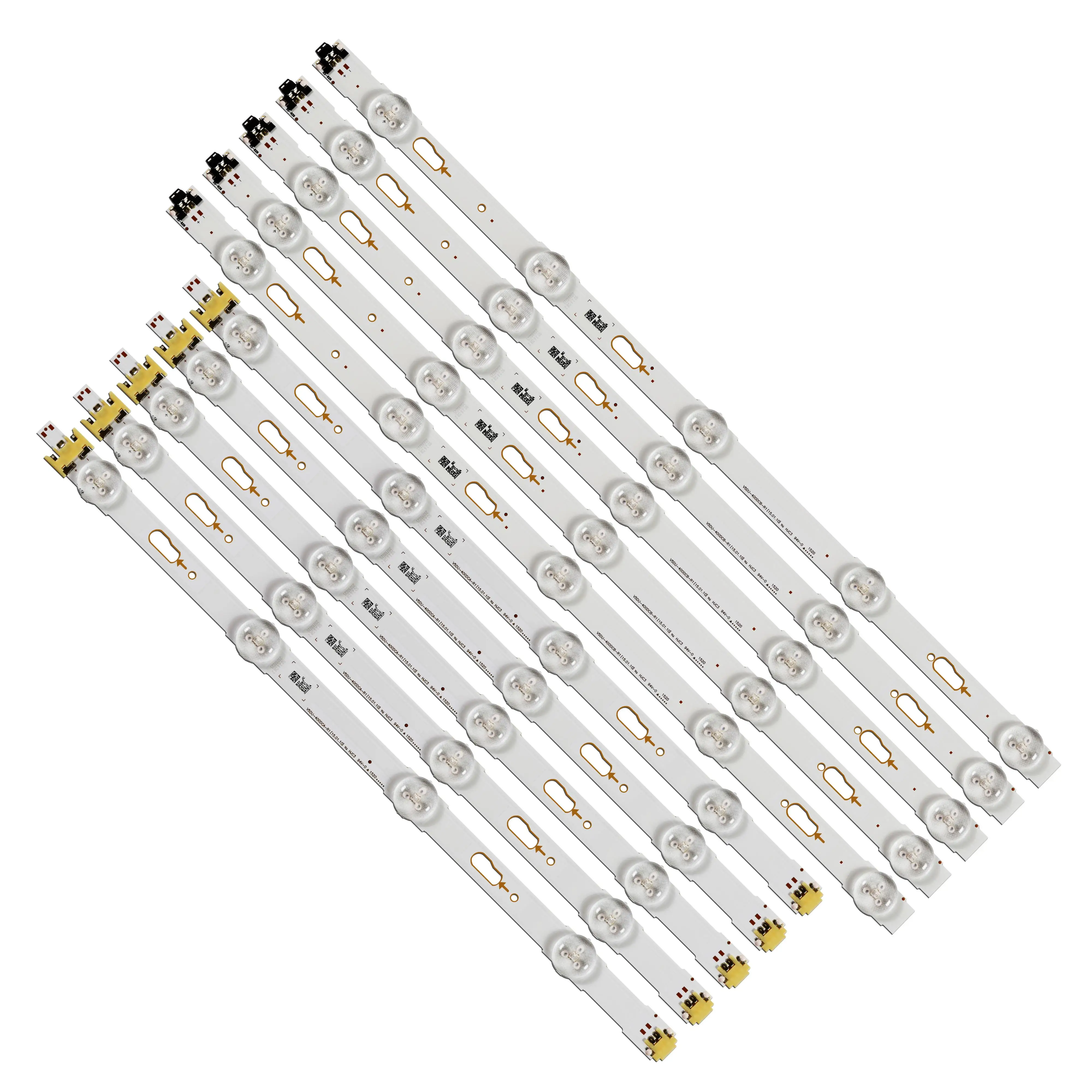 

Лента светодиодной подсветки для Samsung UA40JU6470 UN40JU6500F UA40JU6060 CY-GJ040HGLVDH UE40JU6500 LM41-00117B LM41-00117C