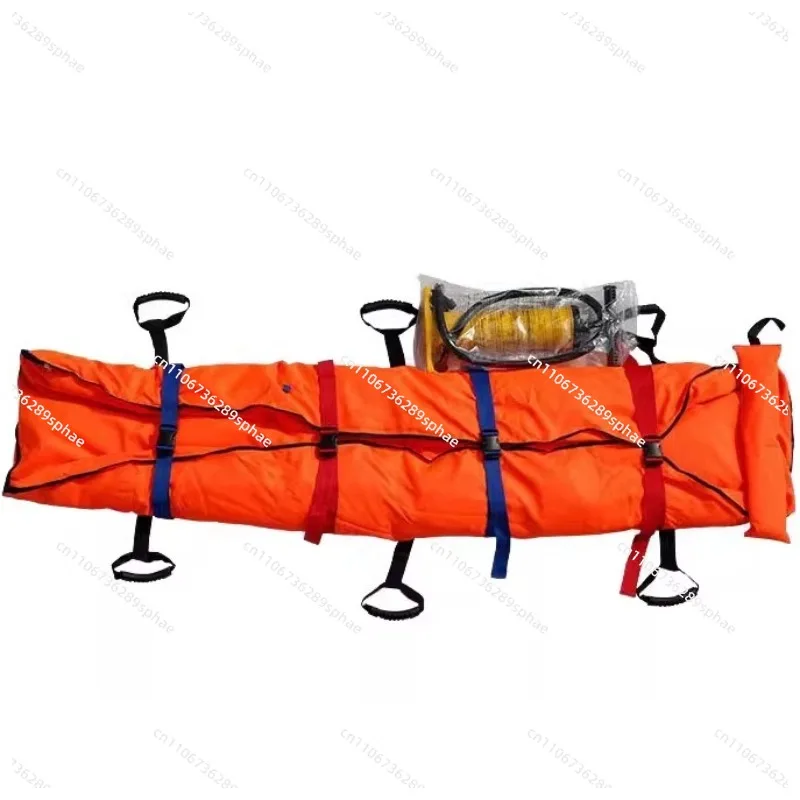 Vacuum stretcher, negative pressure splint, fracture protection, air cushion, limb body, mine protection, first aid