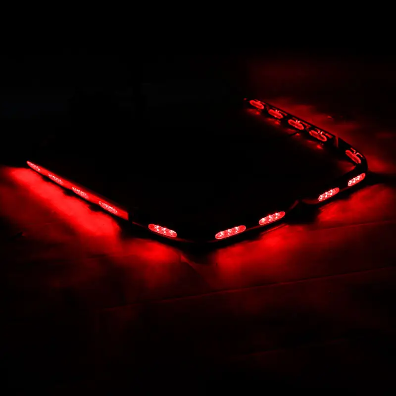 دراجة نارية السرج الخلفي الجذع الزخارف أضواء LED لهوندا Goldwing GL1800 2001-2011