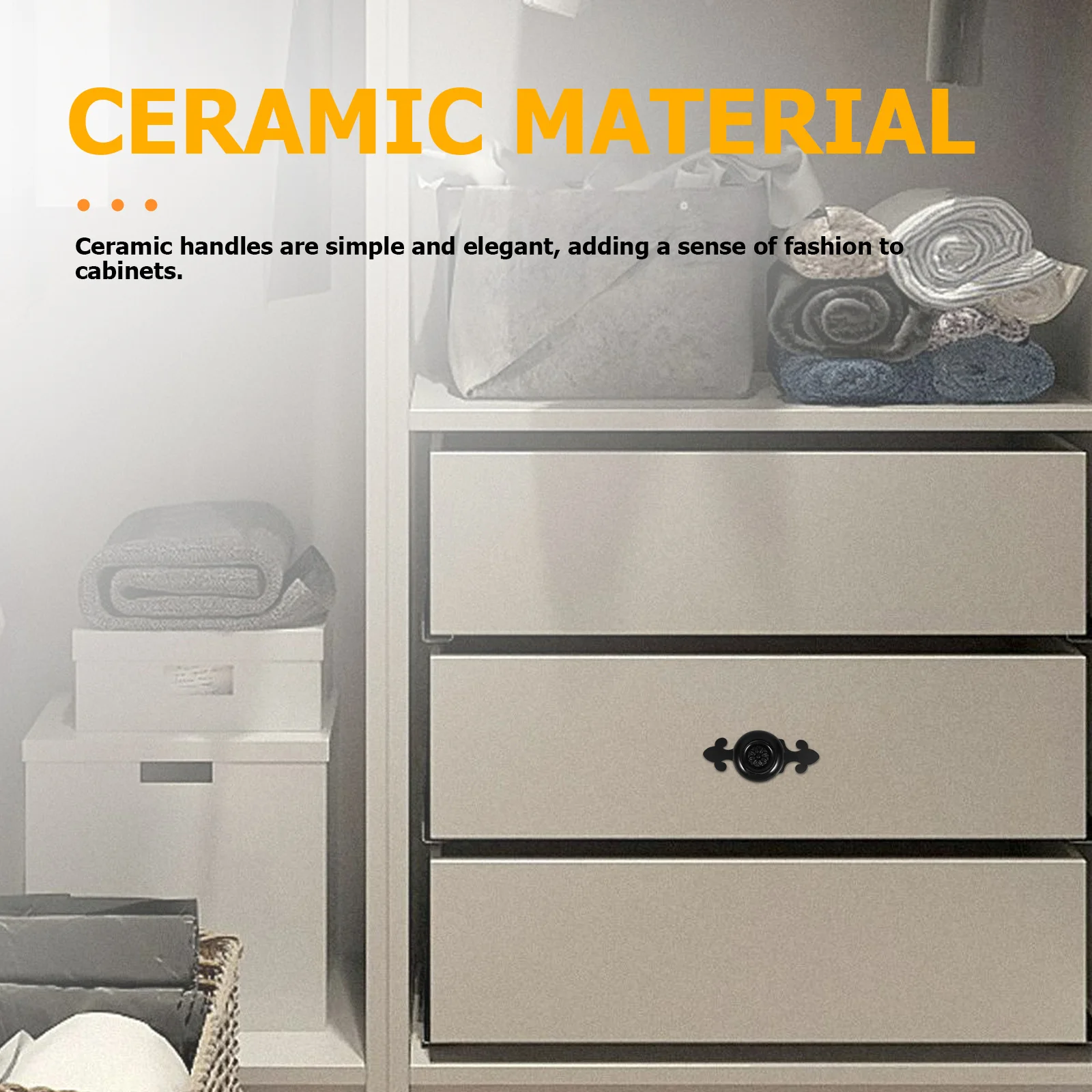 

Ceramic Cabinet Knobs Vintage Porcelain Drawer Pulls Handles Retro Kitchen Wardrobe Furniture Hardware Vintage Cabinet Knobs