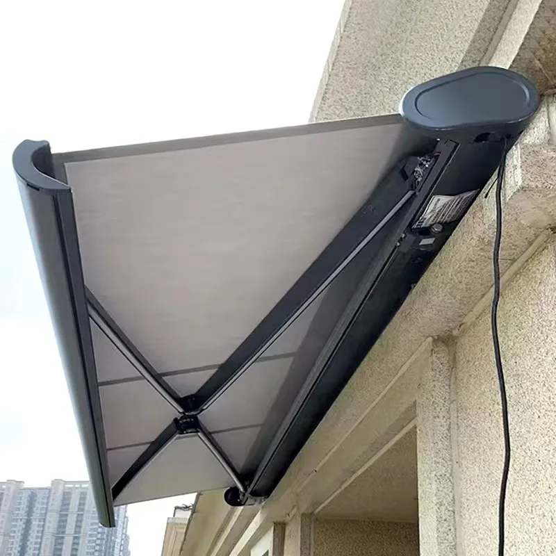 

Custom Awning Aluminum Outdoor Waterproof Full Cassette Awning Motorized Retractable Awnings