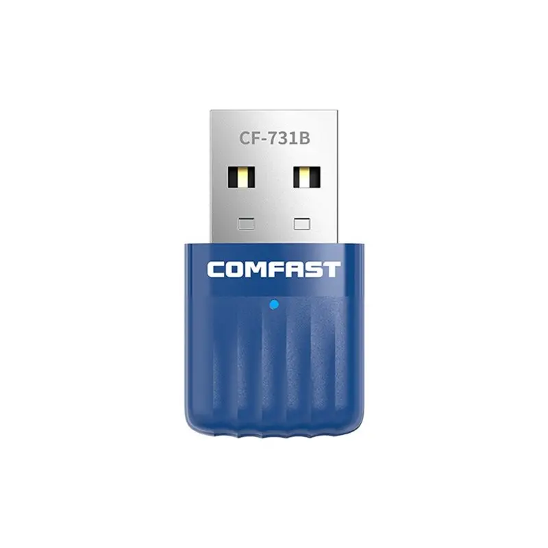 AX600 WIFI6 Adapter Mini Network Card USB Wifi Dongle 2.4Ghz/5.8Ghz Dual Band Wi-Fi 600Mbps Driver Free