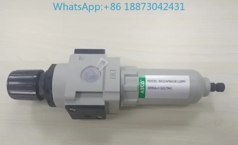 ASCO 8632APBK2R126PP filter pressure reducing valve ASCO 4052105/M-JF filter pressure reducing valve