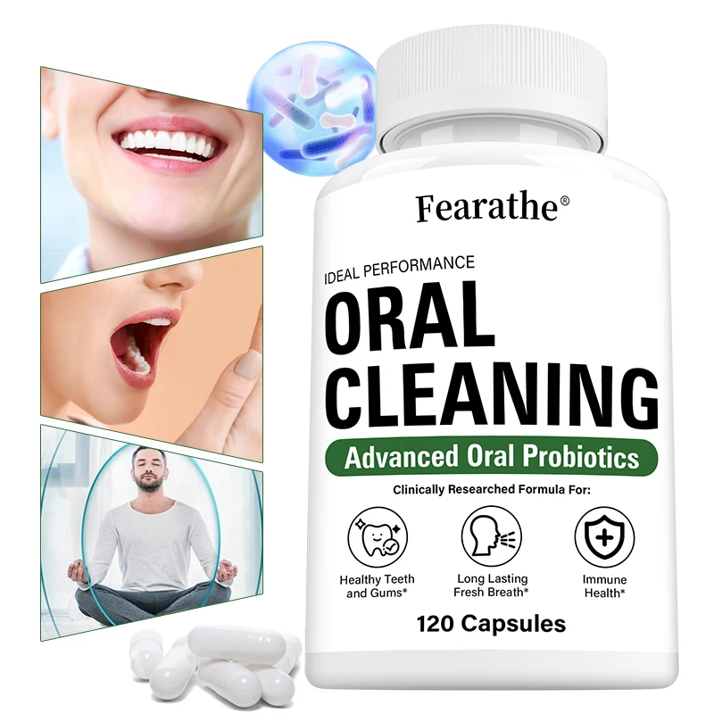 Advanced Oral Probiotics - Promotes Cavity Health, Cleans, Fights Bad Breath, Cavities, Healthy Teeth and Gums, Immune Health