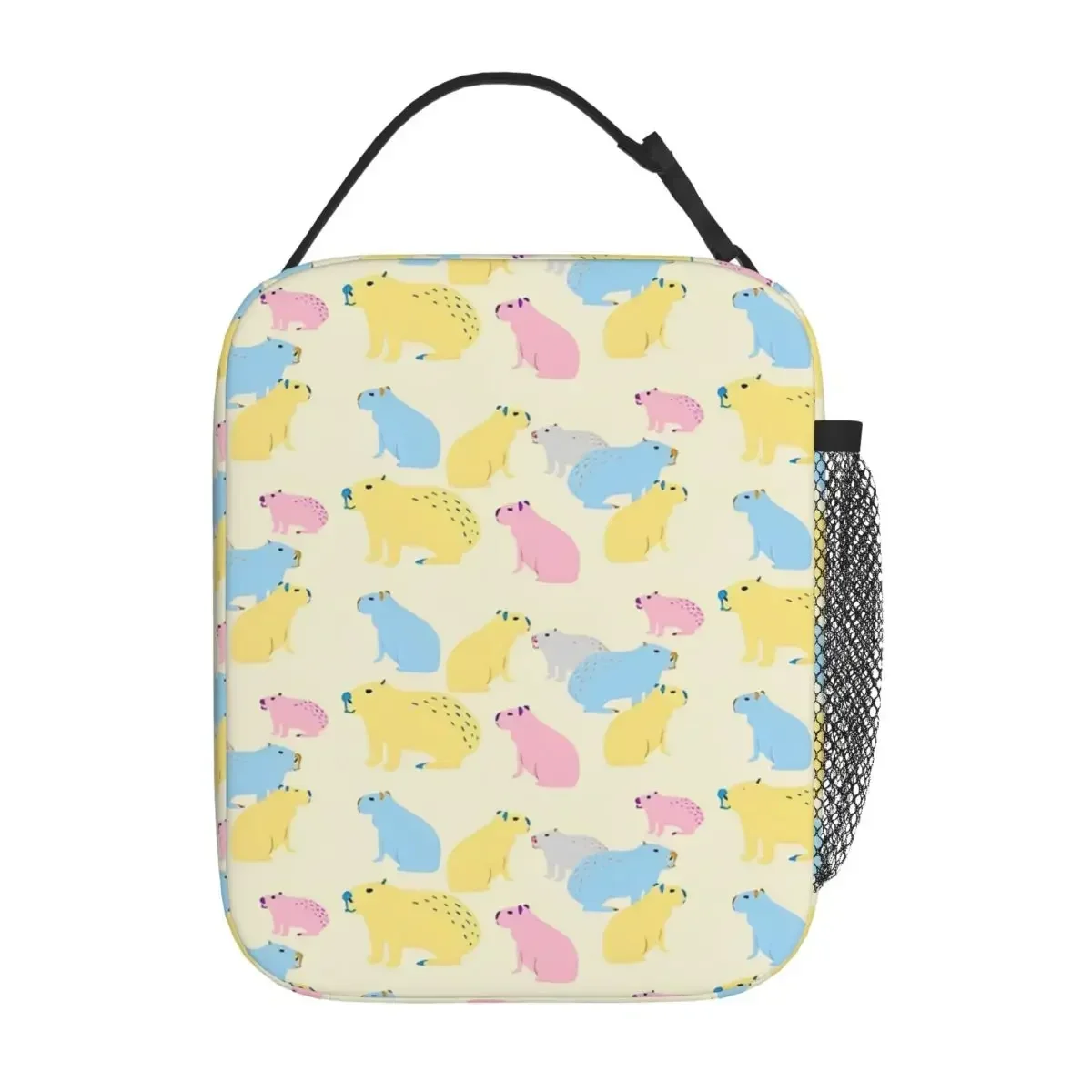 

Capybara Capibara Animal Insulated Lunch Bag Leakproof Lunch Container Thermal Bag Tote Lunch Box School Picnic Food Handbags