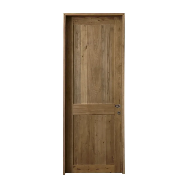 Ancient wooden door, retro old wooden room door, wabi-sabi wind bed and breakfast furniture