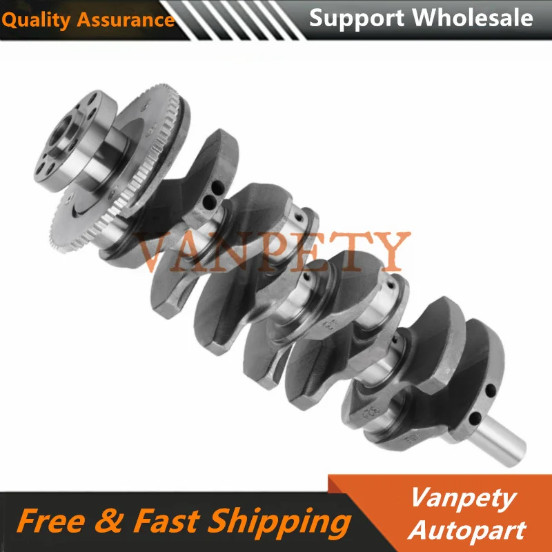 23111-2G200 23111-2G230 72RZ6-2GF00 Engine Crankshaft For Hyundai Sonata Kia Forte Optima Sportage 2.4L  231112G200