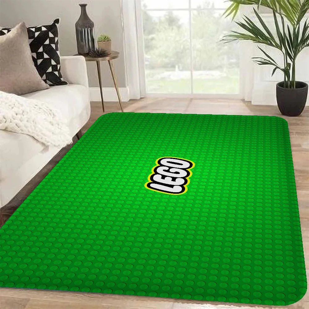 L-LEGOS Game Floor Mat Long Rugs Nordic Style Home Doormat Bathroom-Toilet Mats Bedroom Modern Home Decor