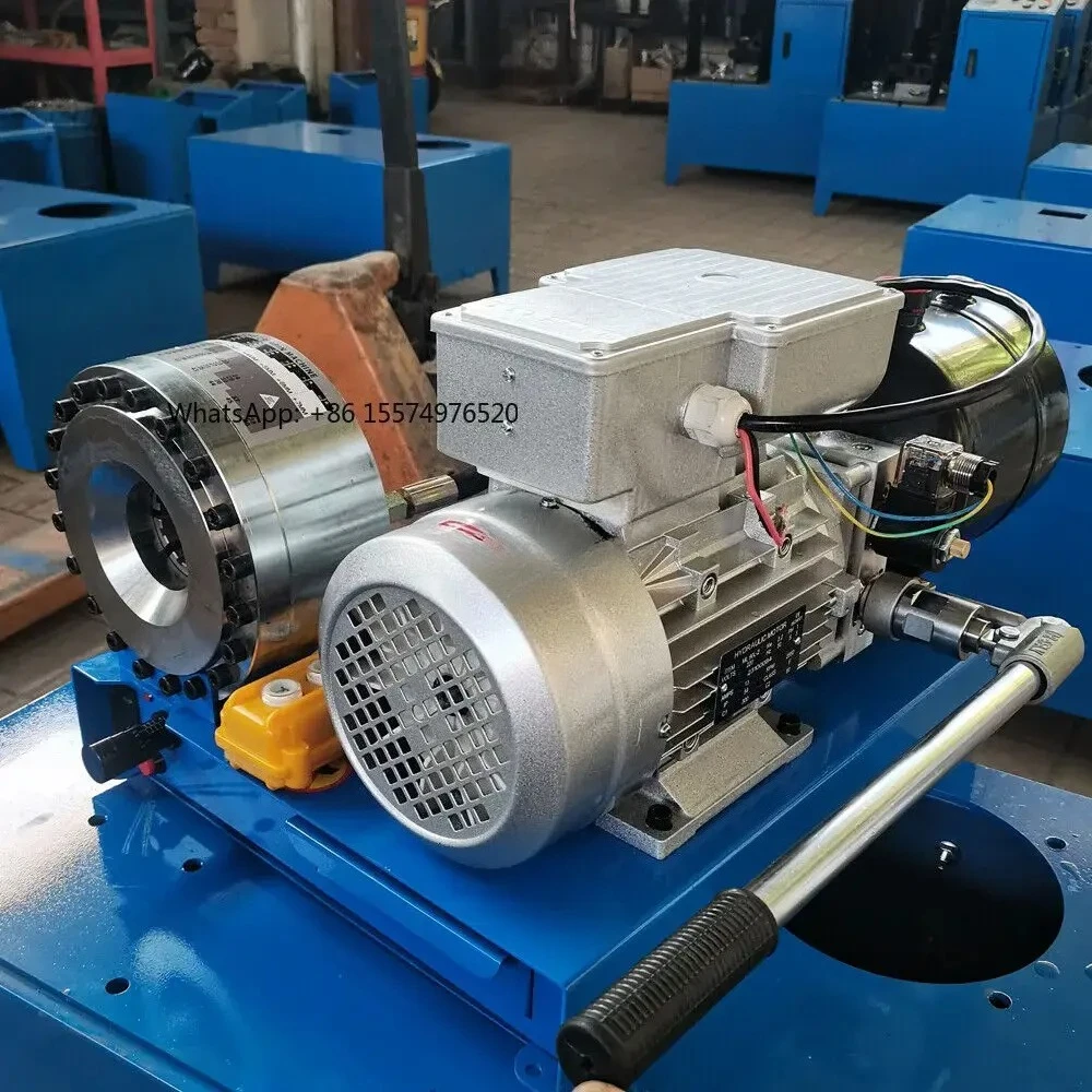 

Автоматический станок для обжима гидравлических шлангов 1 дюйм, 8 комплектов, 220В, с насосом и редуктором, новые основные компоненты, резиновые детали, для производственных предприятий