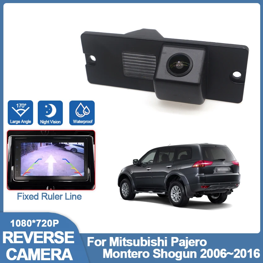 HD CCD Night Vision Rear View Camera Reversing Back up Camera Car Camera For Mitsubishi Pajero Montero Shogun 2006~2015 2016