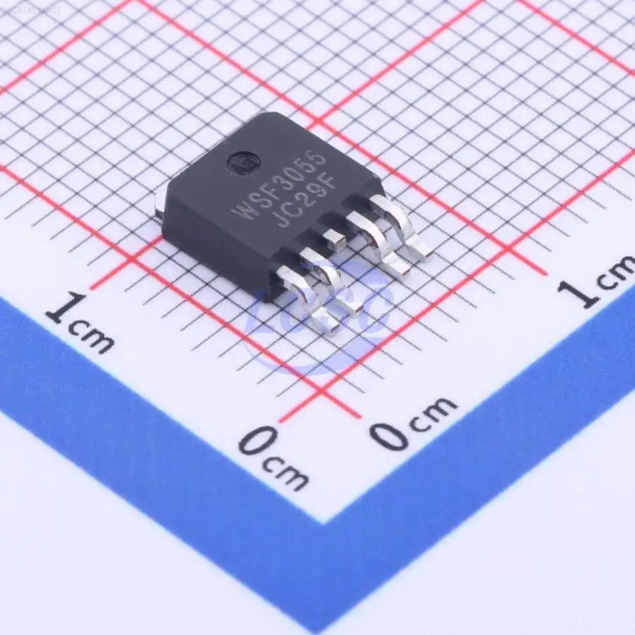 1PCS WSF3055 30V 24A 15mΩ@10V,24A 1.3V 1 N-Channel + 1 P-Channel TO-252-4 MOSFETs ROHS