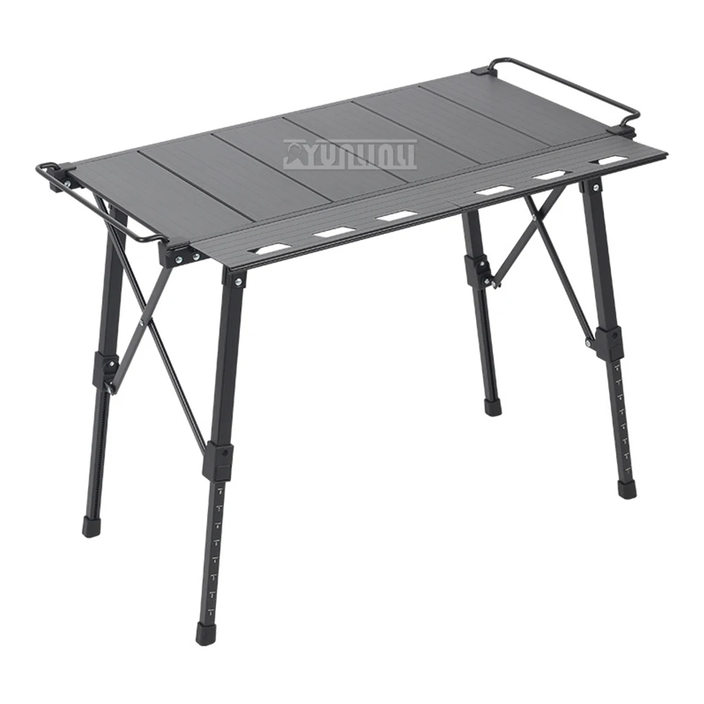 Convenient Lightweight Multifunctional Tactical Table Aluminum Alloy Outdoor Camping Folding Table Picnic BBQ IGT Table No GRILL