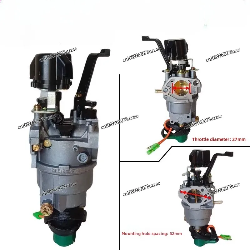 أجزاء مولد البنزين 6500 5 KW 8/6.5 KW المكربن 188 190F 192F المكربن اليدوي