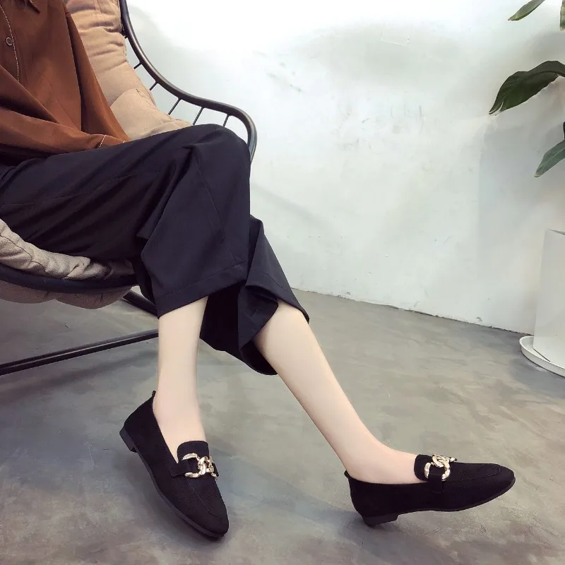 Spring Fashion Women\'s Flat Shoes 2024 Classic Large Size Women Loafers Lightwei Comfortable Outdoor Casual Shoes Zapatos Mujer