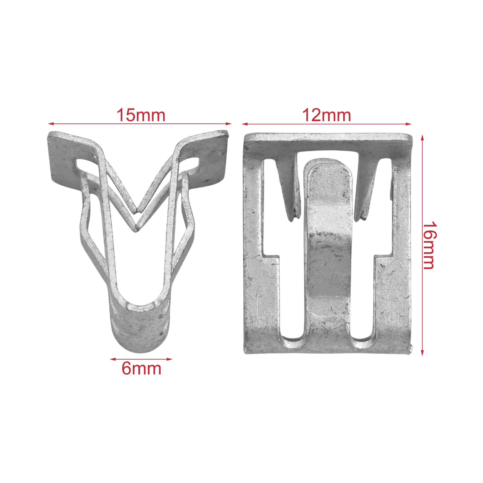 Fixed Buckle Retainer Clip Interior Long-lasting Reliable Applications Automotive Console Convenience Dashboard