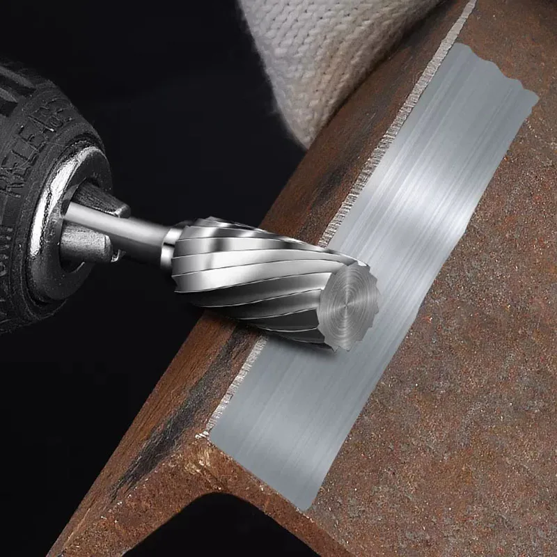 AX C D F L MX Tipe Kepala Putar File Tungsten Karbida Keras Paduan Bor Penggilingan 6X3 Pisau Penggiling Alat Abrasif Ukiran Bit Point