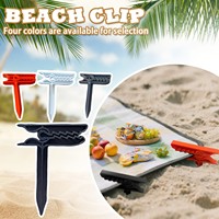 Beach Picnic Clips Beach Stakes Outdoor Towel Anchor Stakes Picnic Mat Clips Blanket Holders Picnic Tools Beach Accessories