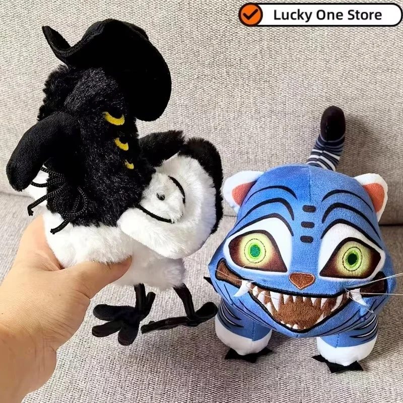 

KPOP Demon Hunters Witch Tiger Plush Anime Stuffed Toy Soft Tiger Design Collectible for Fans And Anime Lovers