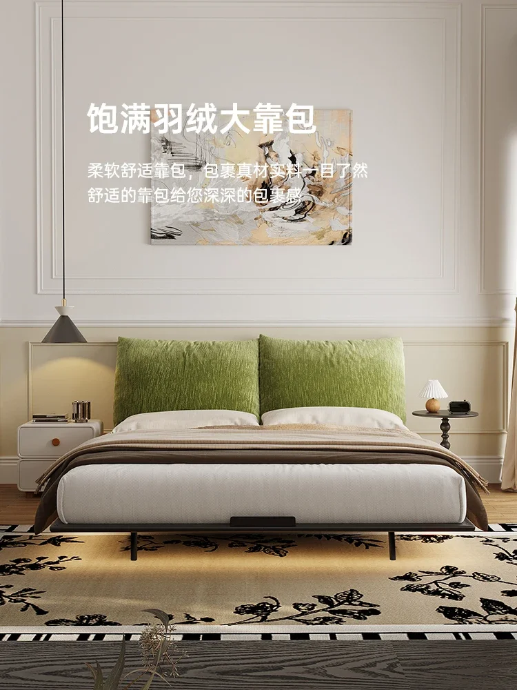 Petal suspension steel frame bed