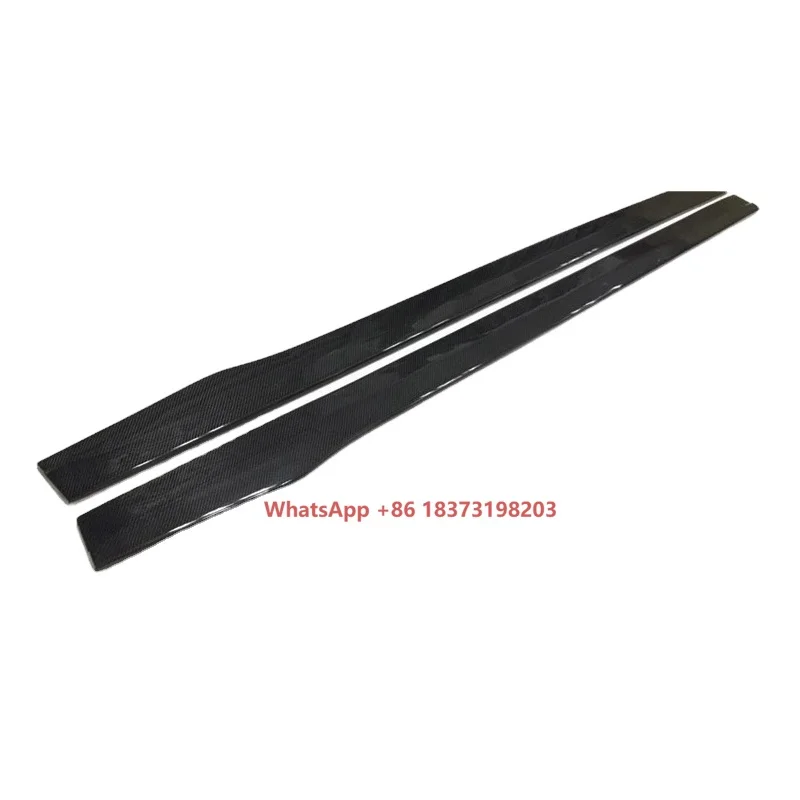 

New Style Carbon Fiber Car Side Skirts for California 2015-2017