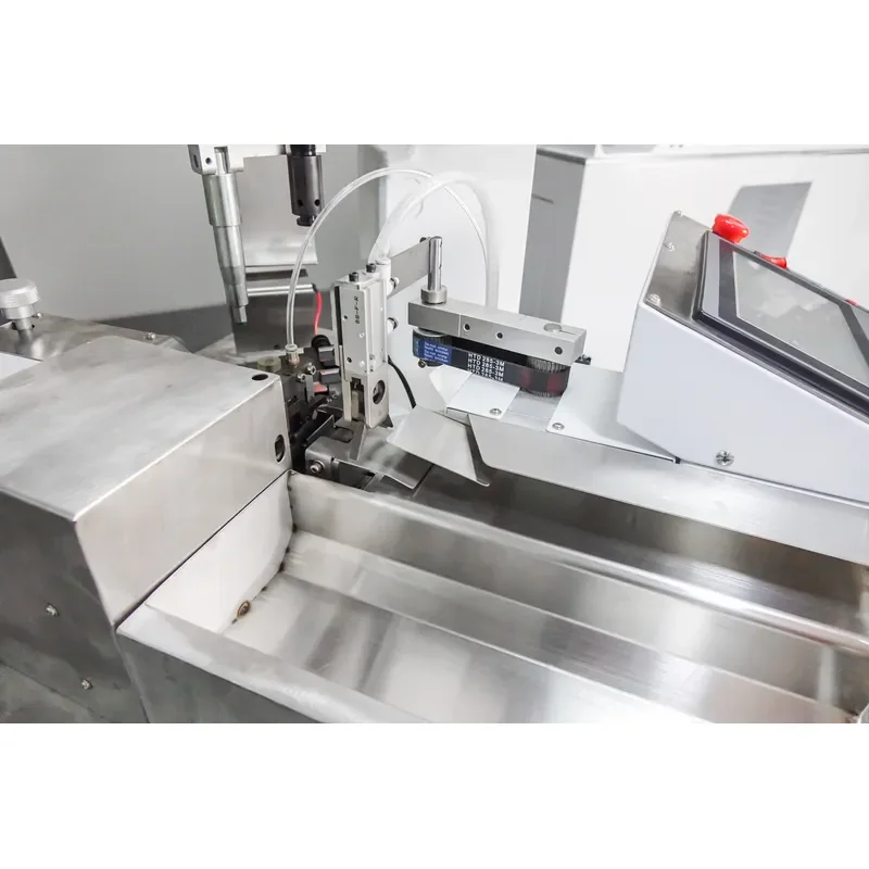 Fully Automatic Terminal Crimping Machine, Wire Stripping Cutting Crimp All-in-One Cable Processing Equipment