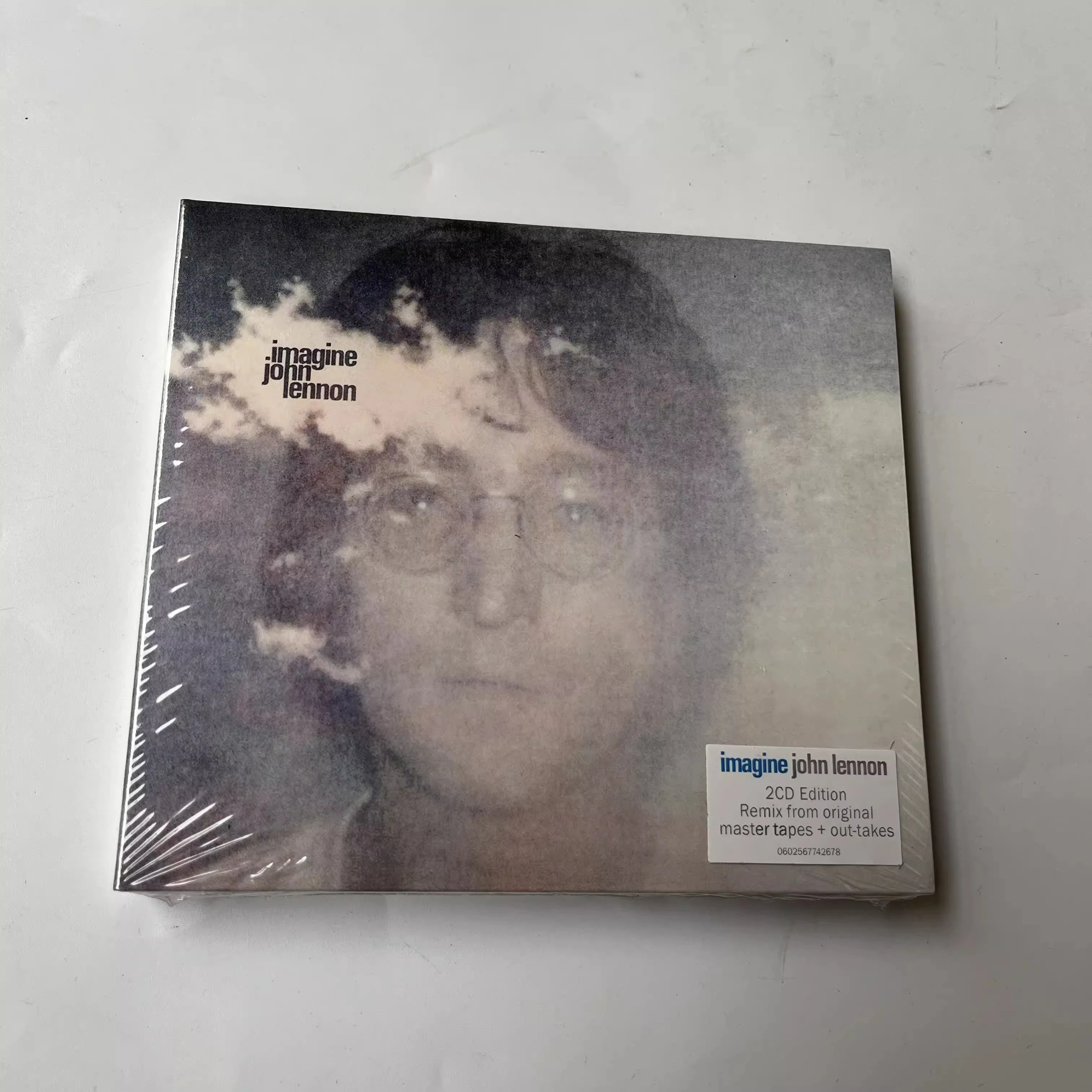 Classic John Lennon Music CD Imagine (The Ultimate Collection) Album 2pcs Music Record Cosplay Walkman Car Soundtracks Box Gifts