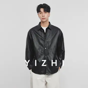 10 best sales جاكيتات جلدية رجالية - №10