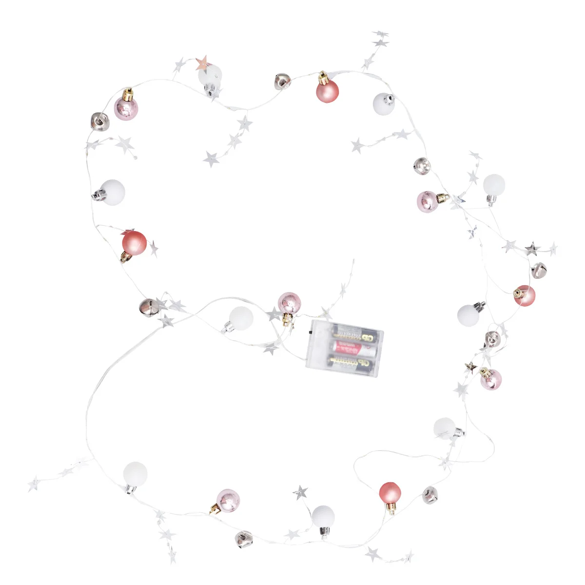 2 متر 20 المصابيح شجرة عيد الميلاد ضوء كرة مستديرة جرس ستار توفير الطاقة جو احتفالي ديكور حفلات الزفاف والمهرجان