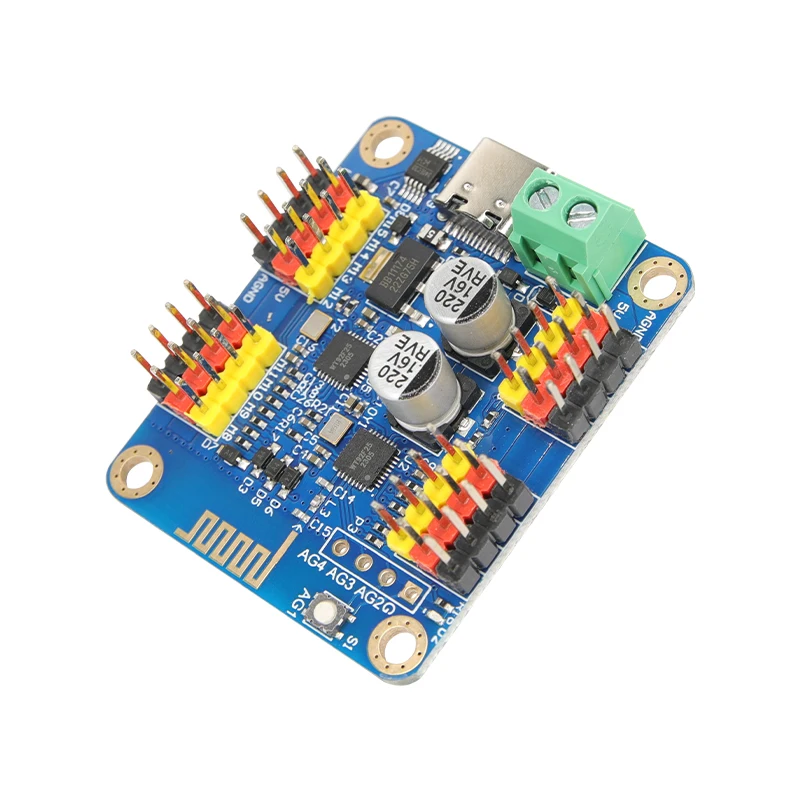 Original 16-channel Servo Control Board Development Board Controller Driver Module Bluetooth-compatible Wireless TTL Serial Port