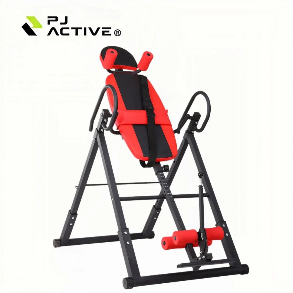 PINJIAN Inversion Table Handstand Machine Therapy Upside Down Stretcher Inverted Hang Device Back Stretcher Gravity Aid Lifter