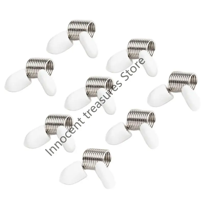 3XUA Multifunctional Bead Line End Practical Spring Crimp stopping for DIY Enthusiast