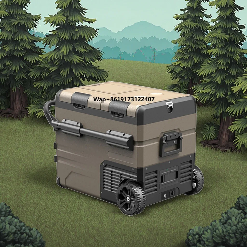 

Mini Portable Travel Camping Car Refrigerator for Food or Wine Juice Car Fridge Freezer Cooler Camping Truck RV Cooler Box