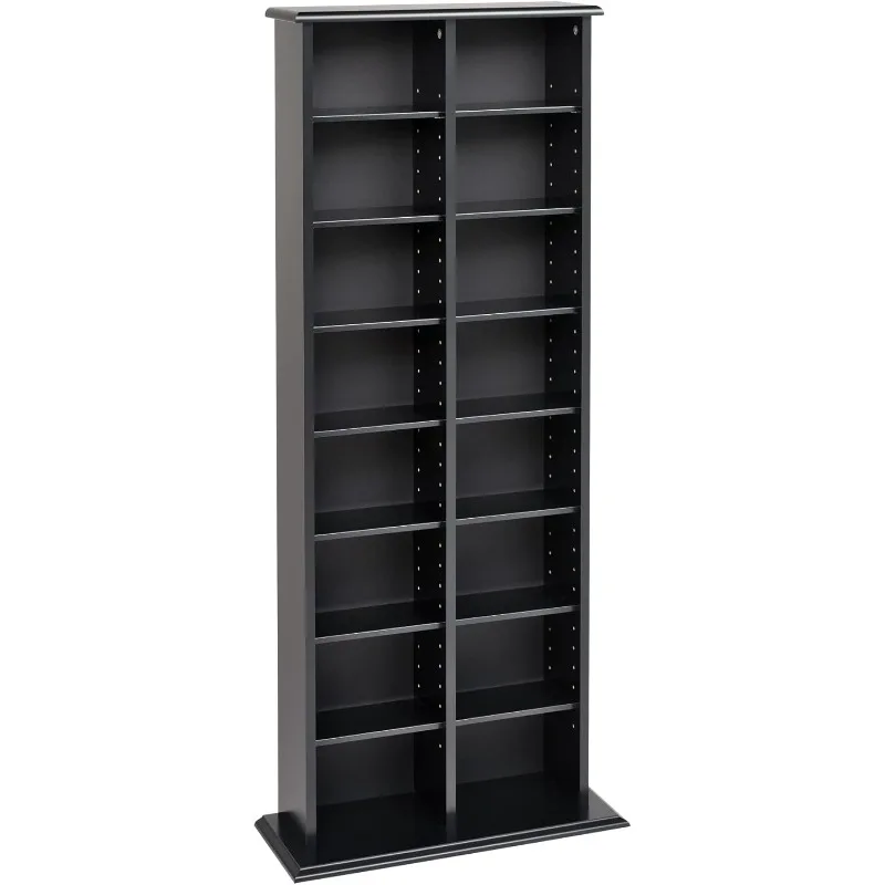 2 Column Tall Cabinet Media Storage, 22