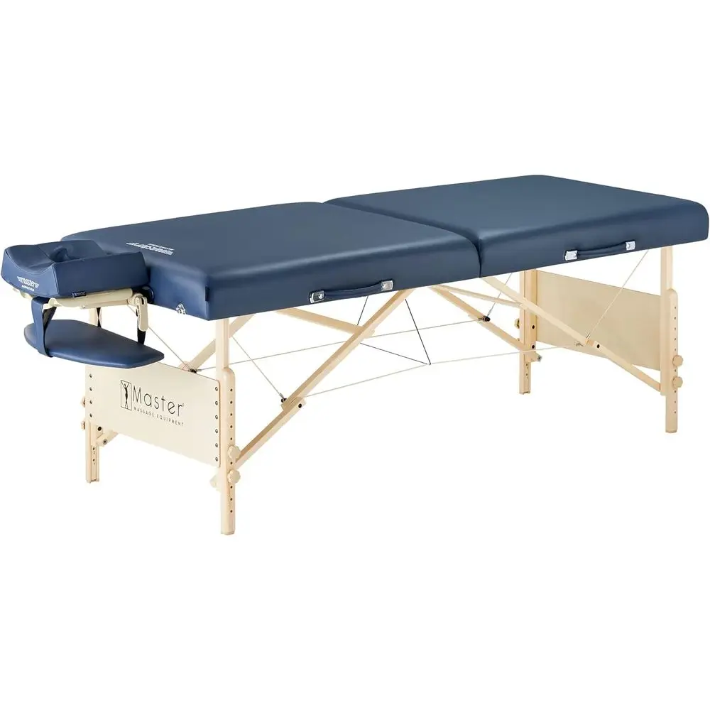 

do Portable Massage Table Pro Package- Adjustable Height, Working acity o 750 lbs. and 3-Inch oam Cushioning- Tattoo Bed, Lash T