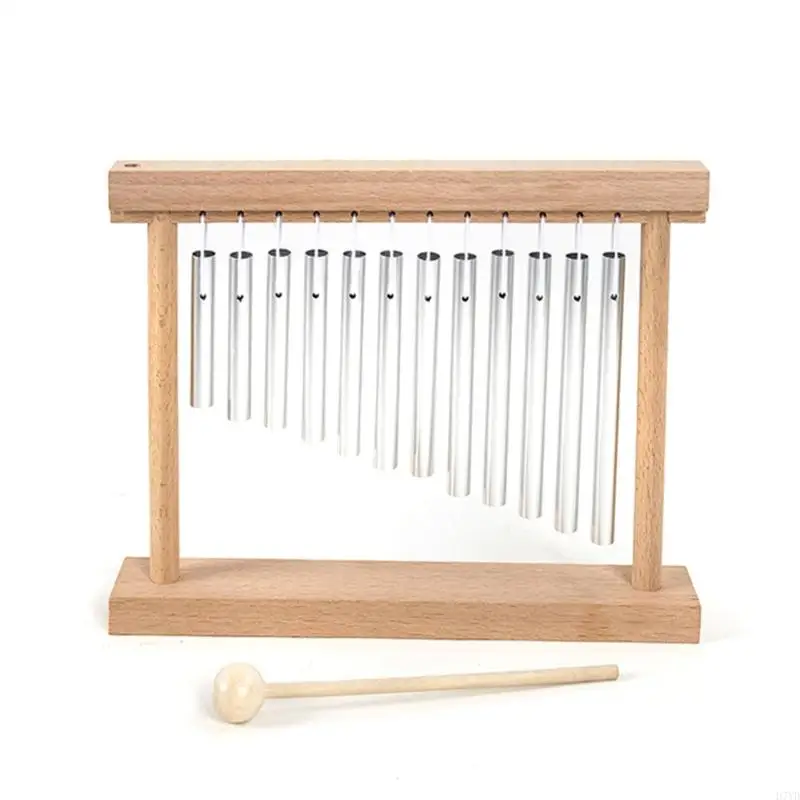 D7YD Musical Discovery Table Wind Toy Percussion Instrument Toy com 12 tons