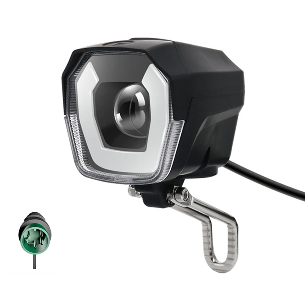 

Светодиодный задний фонарь, фара для электровелосипеда, дождливая погода, источник питания 12 В-80 В, 3 Вт-9 Вт, 5-контактный разъем, яркий ночной свет для езды