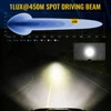 CO LIGHT 오토바이 LED 원형 오프로드 작업등, 운전 조명, 오토바이 SUV ATV 트럭 보트용 보조 조명, 12V, 5 인치 3