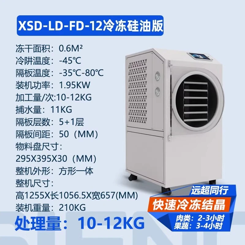 FOB Corefood Freeze Dryer Commercial Intelligent Freeze Dryer for Food Pets Vacuum and Home Use for Fruits - Image 5