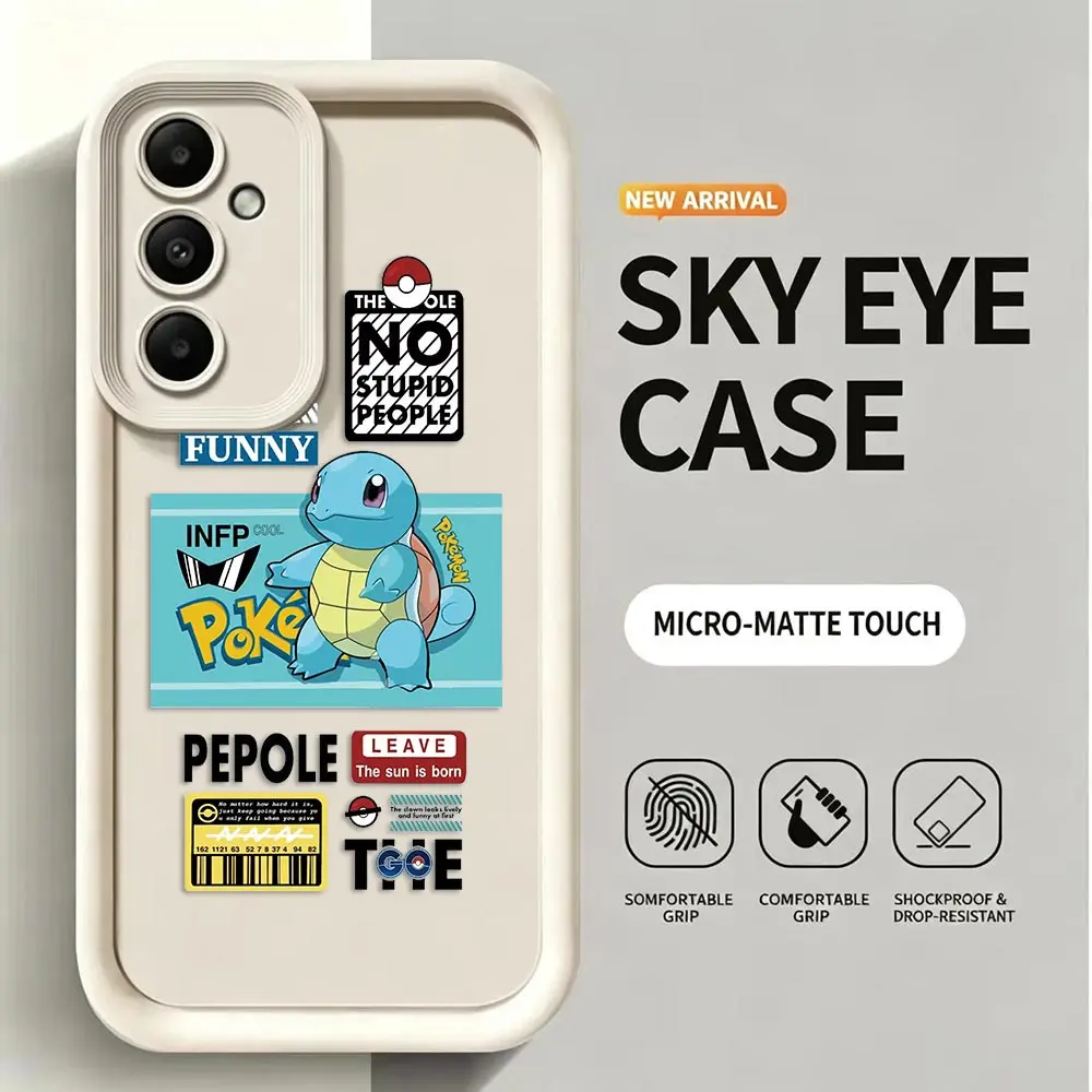 Funda de teléfono para HUAWEI MATE 20 30 40 50 P30 P40 P50 NOVA 5I 7 7I 9 10 11 11I SE Y70 Y90, funda creativa P-Pikachu P-Pokemon