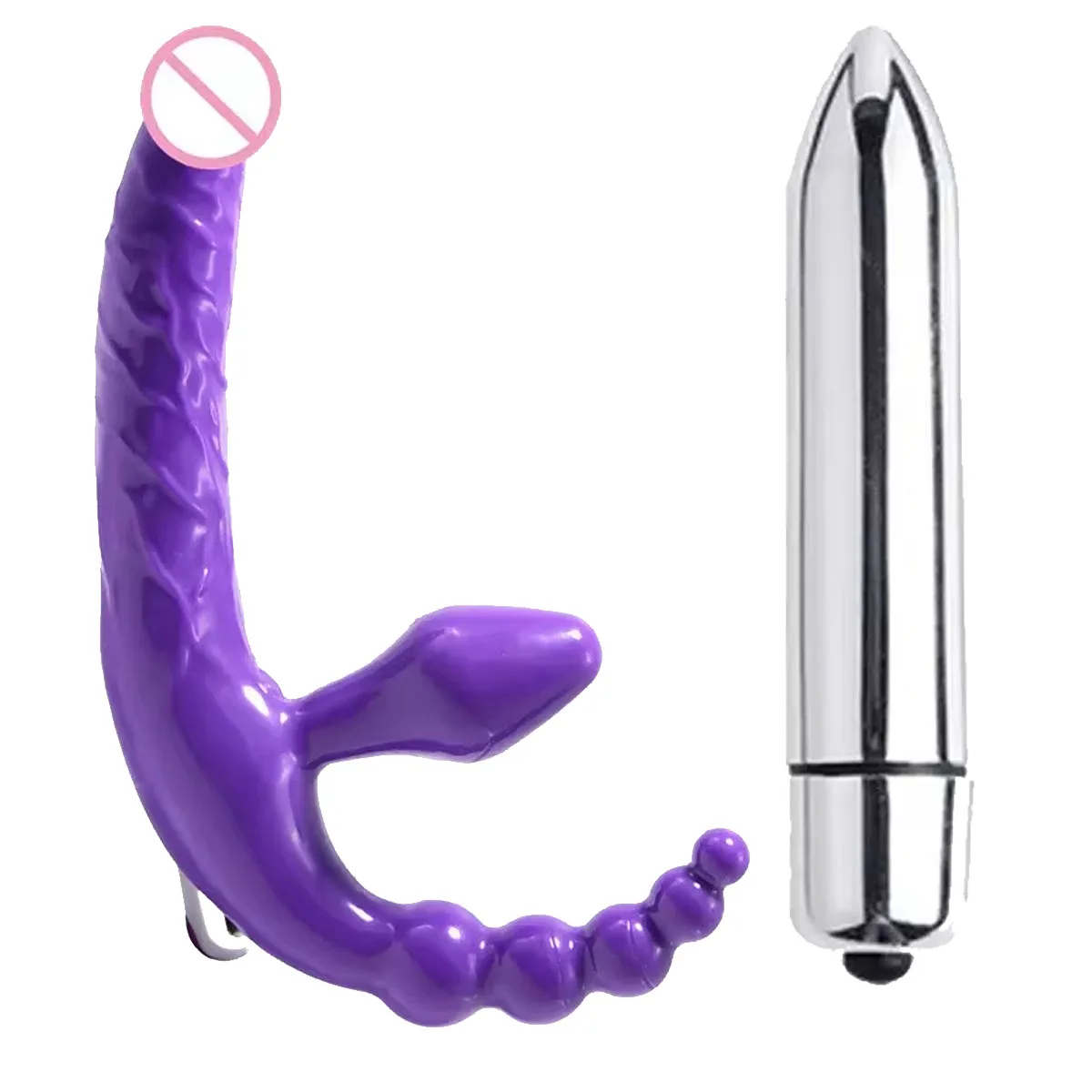 ORSSI Anal Plug Triple Estimulación Juguete Adulto Usable para Mujeres Parejas Lesbianas Venta al por mayor