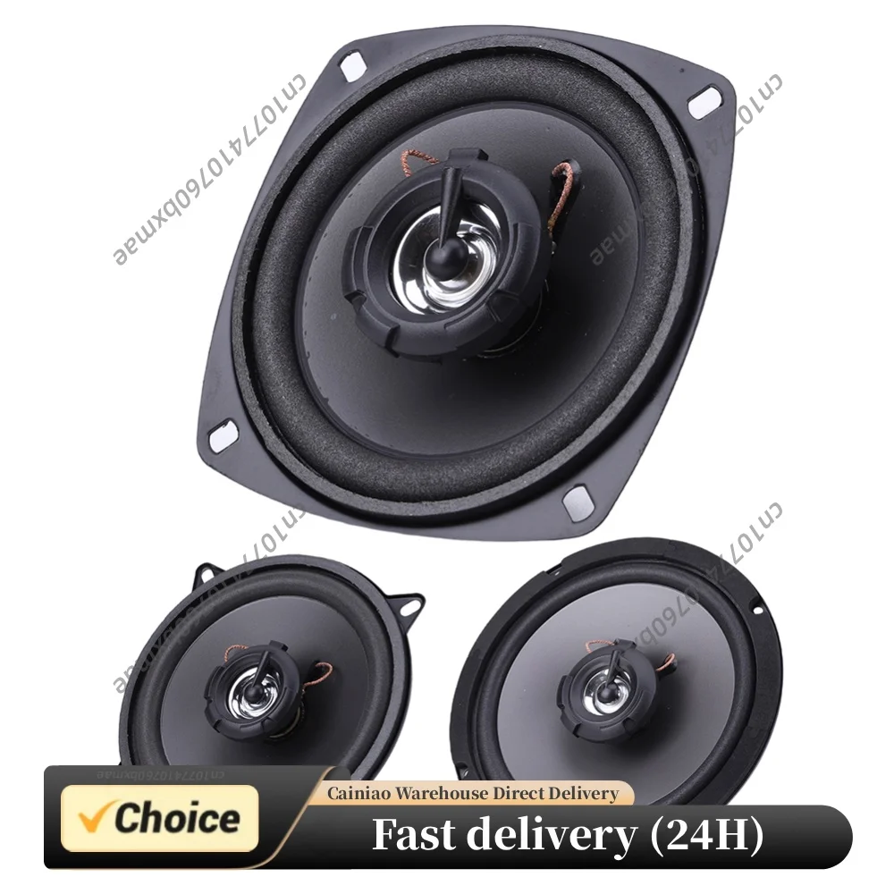 4/5/6 Inch Full Frequency Car Stereo Speaker 300W/400W/500W 2 Way Car HiFi Coaxial Speaker Vehicle Audio Music Stereo Subwoofer