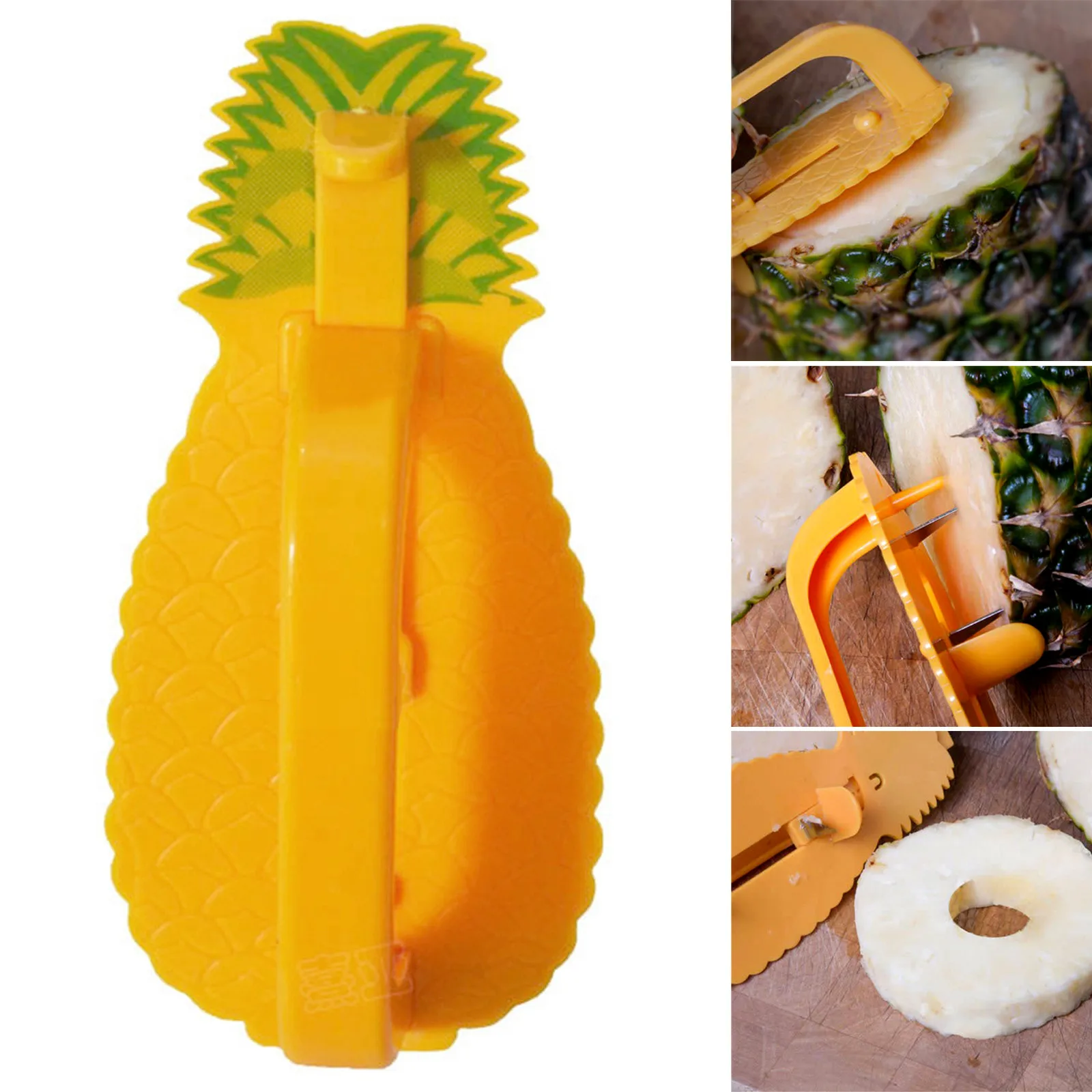 

Pineapple Core Puller 1 Piece Adjustable Any Size Fruit Pineapple Peeler Pineapple Gadget Cutter Kitchen Tools Fruit Tools