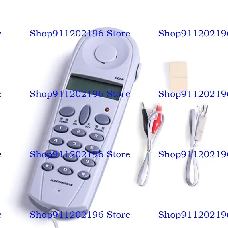 P82A C019 Basic Corded Phone with Illuminateds Keypad