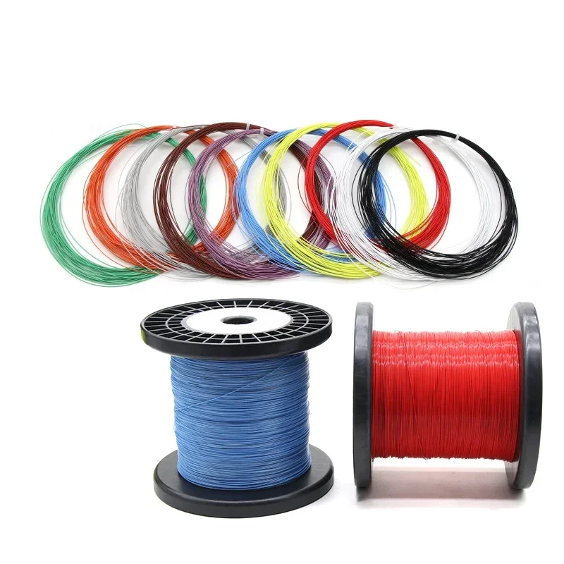 10/20/50m UL10064 Ultra Fijne Micro PTFE Draad 40/36/34/32/30/28/26AWG Litz FEP Isolatie Kabel Vertinde Koperdraden voor Solderen