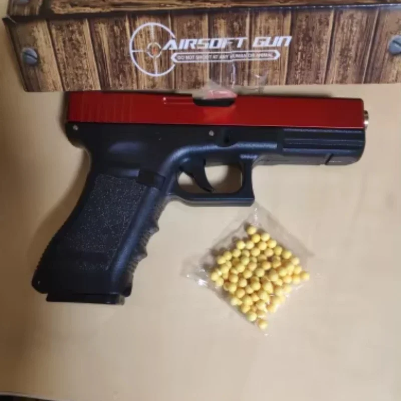 2025 neue Urlaub Geschenk G17 Kinder Gieock Leere Kammer Hängen Pistole Spielzeug Pistole Quick Release Manuelle Junge Q1 Kinder