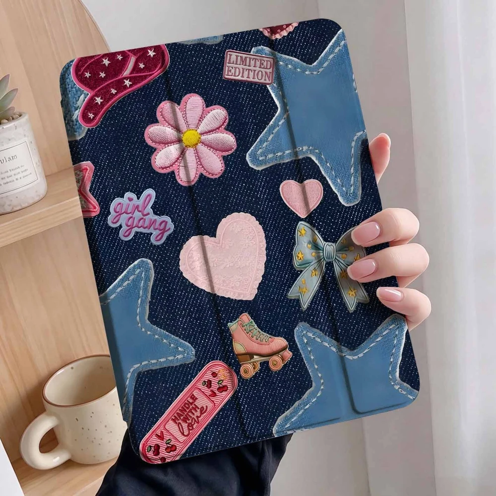 capa-para-tablet-com-design-em-patchwork-de-tecido-denim-para-samsung-galaxy-tab-a8-a9-a11-s6-s7-s8-s9-s10-s11-fe-plus-e-lite-com-compartimento-para-caneta